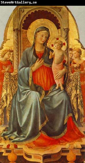 Fra Angelico Madonna with the Child and Angels